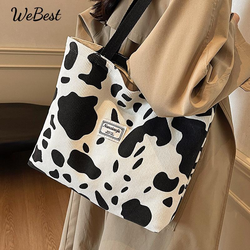 

Trendy Student Shoulder Tote Bag