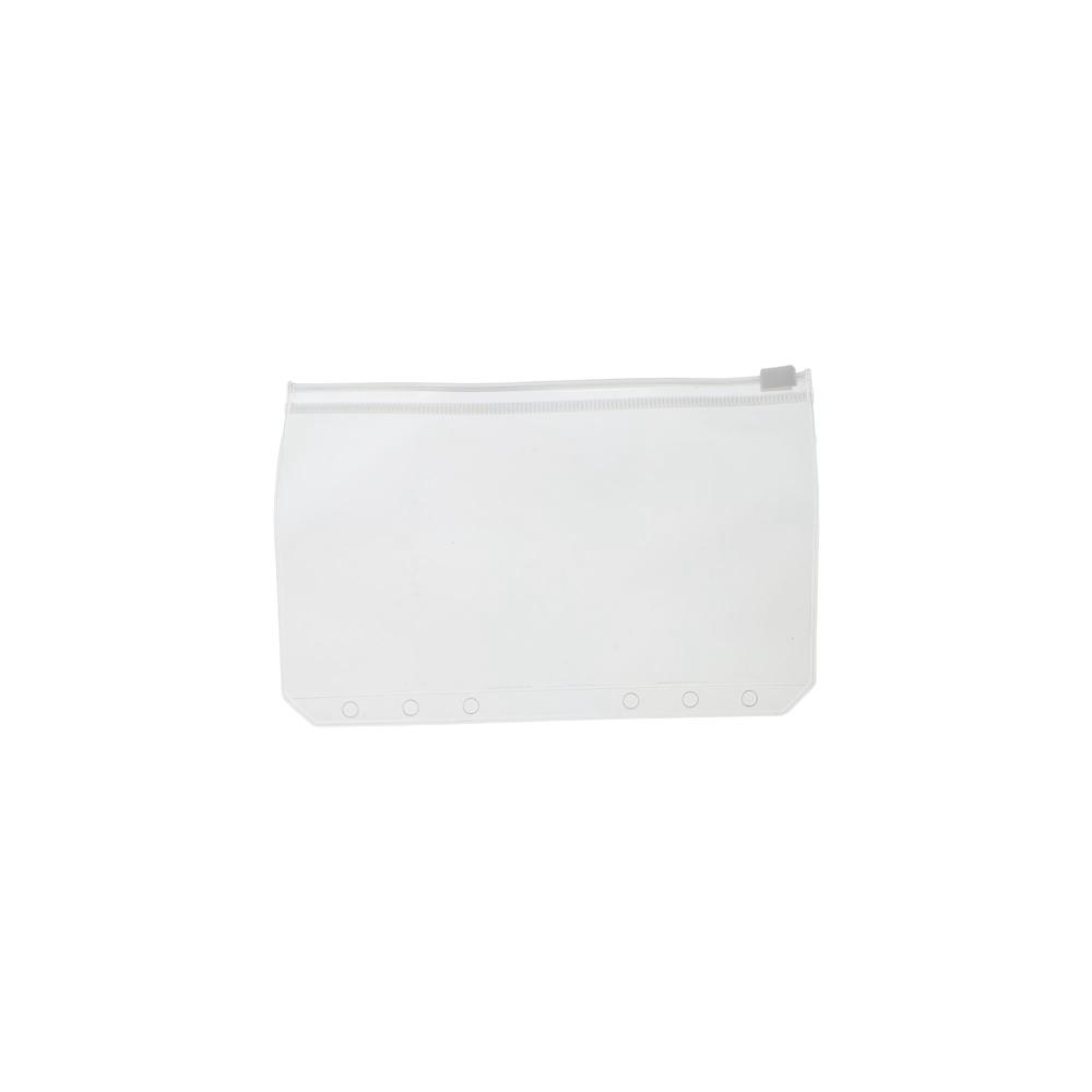 Leaf Transparent Storage Bag Zipper Folder Pouch Binder Document Document Folder File Organizer