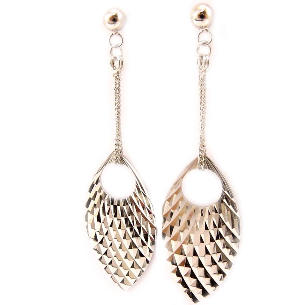 

Les Trésors De Lily [G5567] - Серебряные серьги «Хореография»