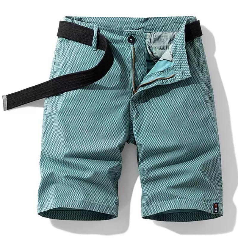 Men Summer Cotton Cargo Shorts Men Multi Pocket Breathable Casual Jogger Short Tactical Casual Short Male