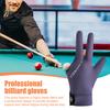 Billiards Glove for Better Control Gloves Anti-Slip Three Finger Left Right Hand Snooker Billiard Gear Elastic Breathable Training Accessories