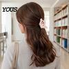 Medium Length Hair Clip Halloween Claw, Cute Ghost Gripper, Firm Grip with Elastic Gripper Shimmer for Long Hair, Comfortable Stylish Accessories