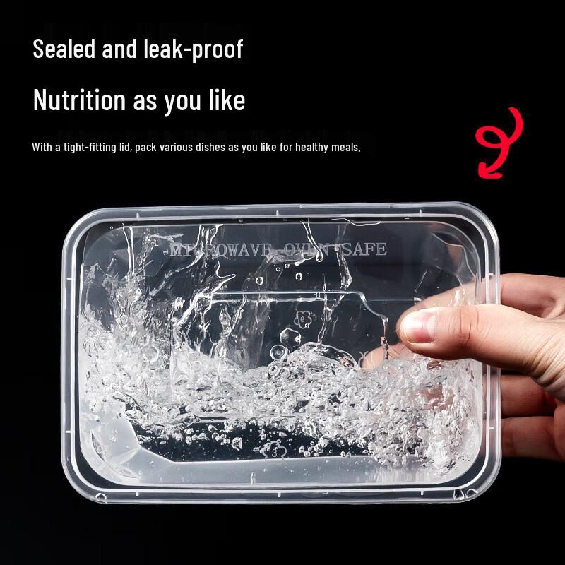 Jie Meng Zhe Rectangular Disposable Takeaway Lunch Boxes