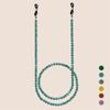 Retro Oriental Eyeglass Chain With Colored Glass Beads Handmade Jewelry Accessory For Work Party Casual