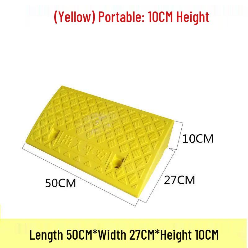 Plastic Car Curb Ramp Threshold Mat for Road Climbing