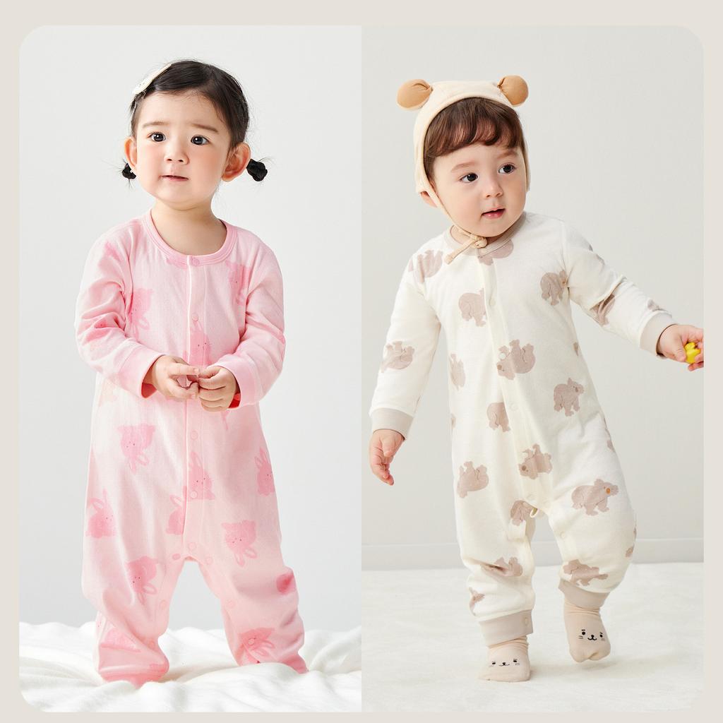 Mini Balabala Baby Cotton Bottom Jumpsuit