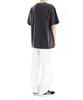MAHAGRID Third Logo Tee Charcoal(Mg2Cmmt508A)
