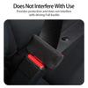 For Leading Ideal Li LiXiang L6 L7 L8 L9 Car Safety Belt Buckle Suede Leather Protective Cover Car Seatbelt Protective Cover