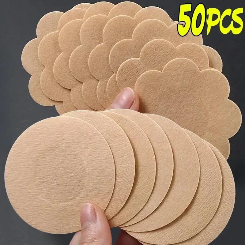 Sicherheits-Brustwarzenabdeckungen für Damen Sexy Bruststraffungs-Klebeband-Pflaster Intimbereich Damen Selbstklebend Unsichtbarer BH Brustwarzenpolster