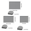 34" x 22" Under Sink Mat Silicone Sink Tray Multi-functional Pet Feeding Mat  for Kitchen Bathroom