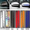 2pcs Car Side Rear View Mirror Stripes Stickers for Car Decor Rearview Mirror Car Exterior Stickers Styling Car Accessories