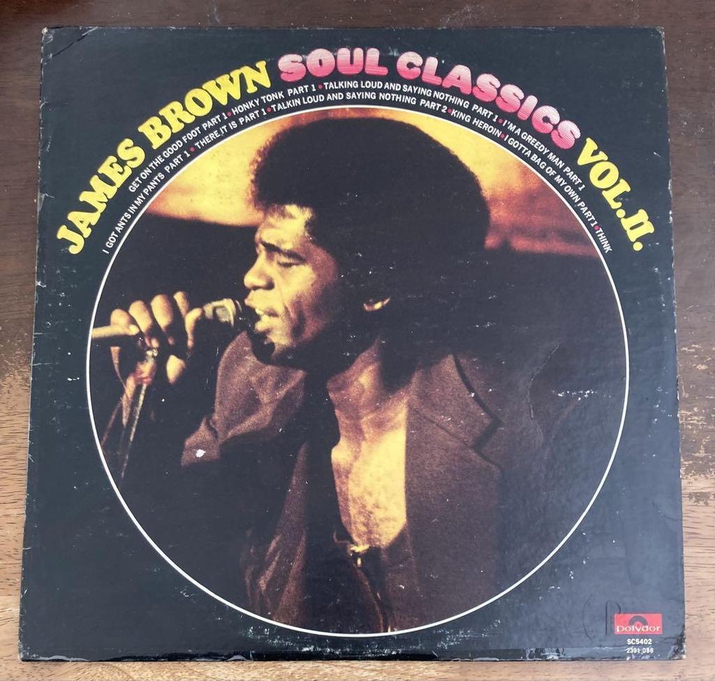 [USED] James Brown/JAMES BROWN soul/funk definitive best 2 albums