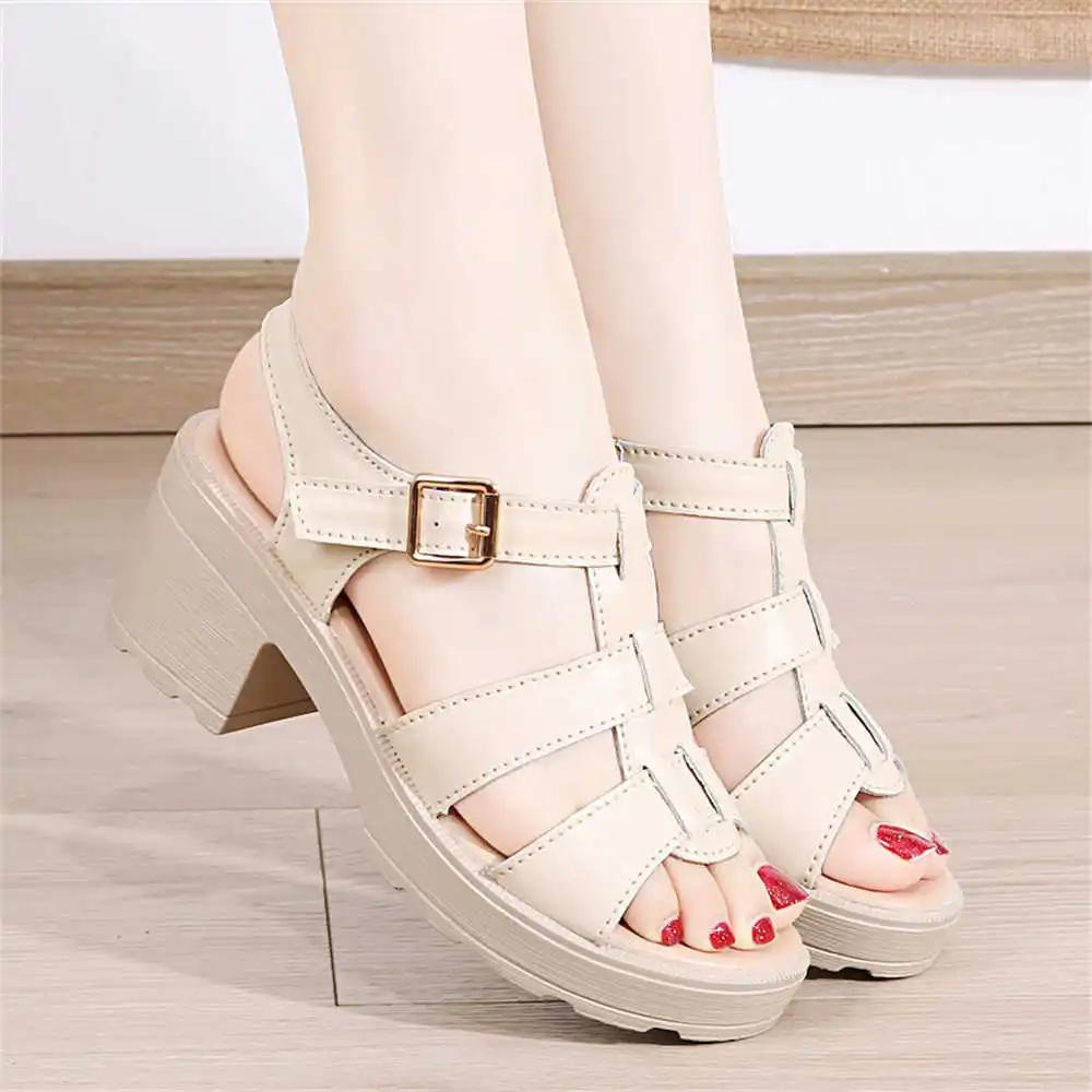 Slip-ons Number 38 Luxury Slipper Brown Man Sandals Men Shoes Daily Sneakers Sport Runings Footwear Krasovki Snackers