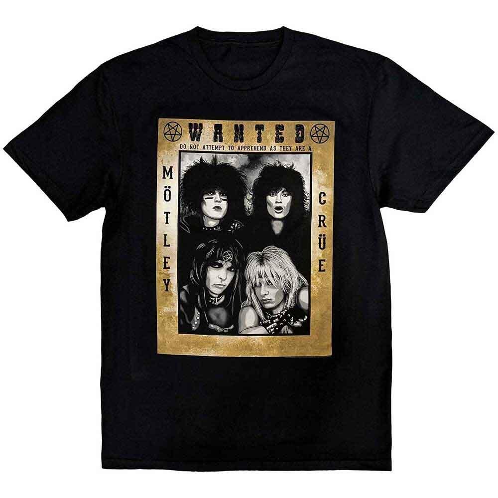 Motley Crue Buffalo T-Shirt Black New Unisex T-Shirt M