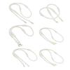 Purse Chain Strap Faux Pearl Bag Chain Strap Replacement with Metal Buckles Shoulder Cross Body Bag Chain for Ladies Tote Handbag