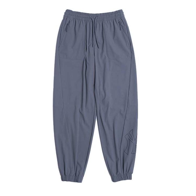 MLB Casual Pants Unisex New York Yankees/Charcoal Gray Moderate Cuffed Pants 3AWPB0463-50CGS M