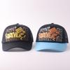 New European and American Trendy Brand Baseball Cap Men's Personalized Letter Embroidery American Truck Hat Outdoor Sunshade Mesh Cap Cap Cap