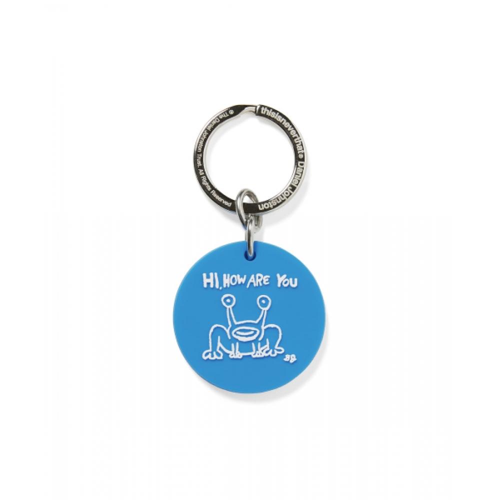 Thisisneverthat Frog Keychain Daniel Johnston Model Teal F