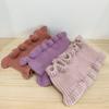 Dongdaemun Ruffle Knit Faux Collar - Woolen Neck Warmer