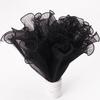 Korean Pearl Ruffle Gauze Floral Bouquet Wrapping Material - Pleated Mesh Wave Gauze