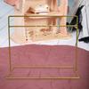 1/6 Dollhouse Clothes Rack with 5 Hangers Furniture Decoration DIY Scene Accessories