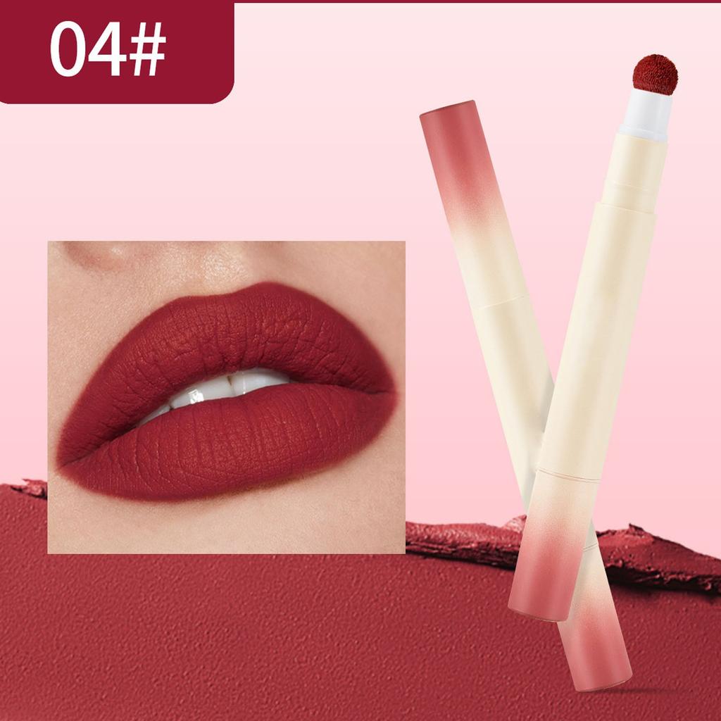 Lip Powder Cream Soft Mist Velvet Lip Glaze Is Not Easy To Stain The Cup And Fade Lip Mud(2g)