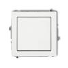 Karlik Logo Single Socket 2P+Z 7Lgp-1Zp Silver