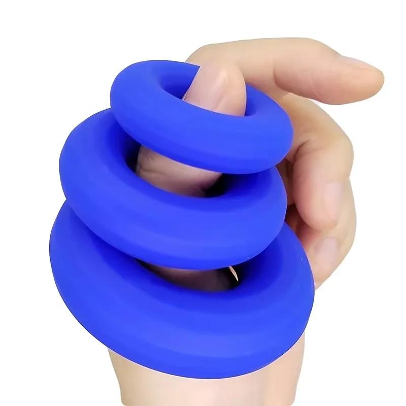 Ejaculation Delay Cock Rings,Silicone Penis Ring Scrotum Testicles Ball Stretcher,Sex Toys For Men Cockring,Lasting Erection
