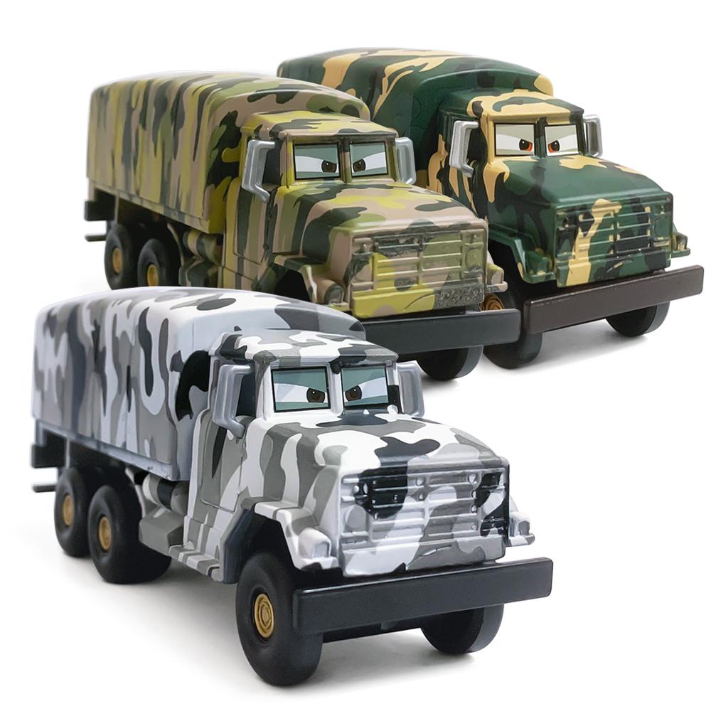 Pixar Cars Backdrop Role Andy Gearsdale Simulation Military Vehicle Toy Alloy Material Racing Car Children's Birthday Gifts
