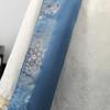Women's Blue Brocade Jacquard Vest - New 2026 Chinese Style with Frog Buttons, Sleeveless Elegance for Spring