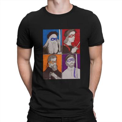 Science Turtles TMNT Tshirt Homme Men's Clothes Blusas Polyester T Shirt For Men