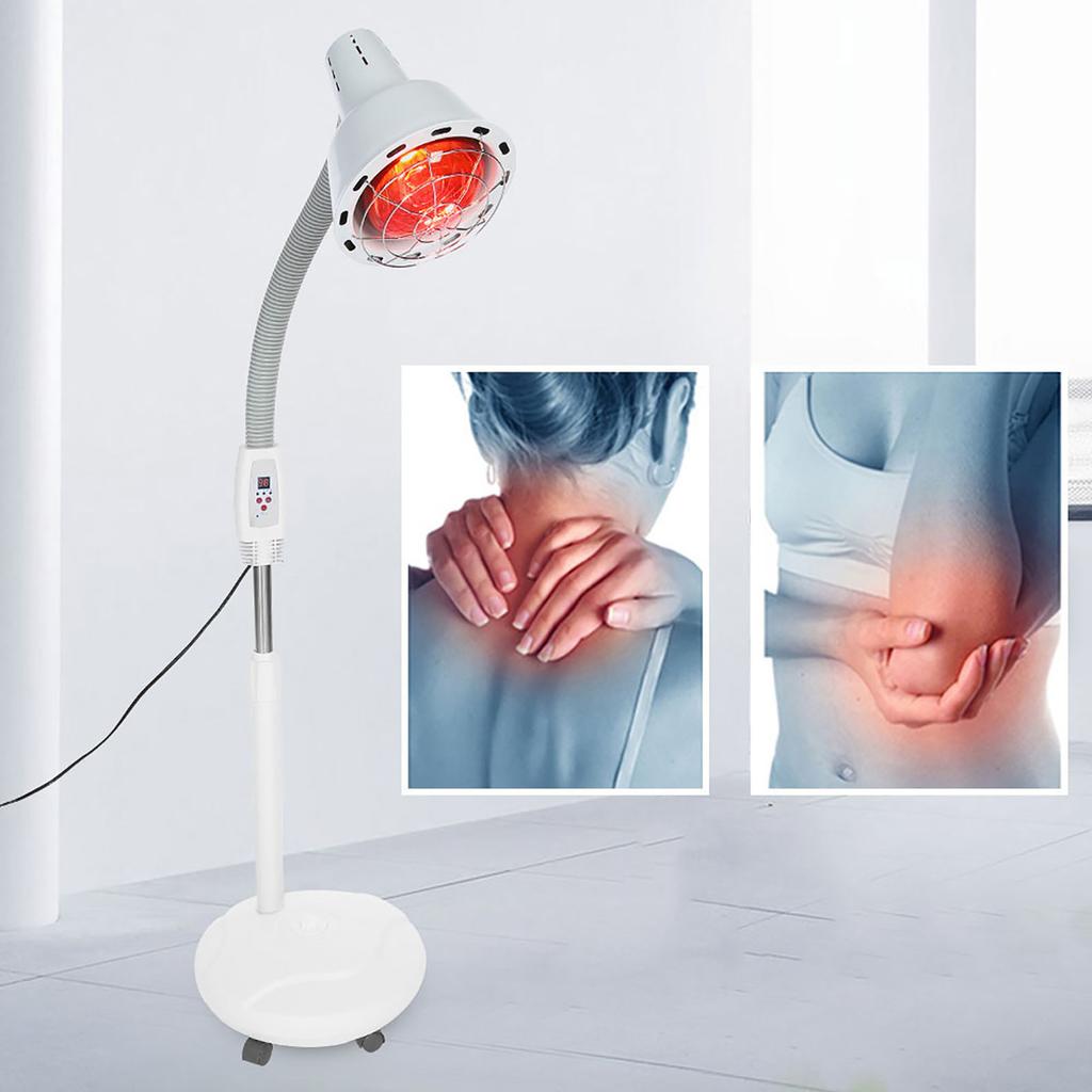 275W Infrarot Licht Heizung Therapie Lampe Muscle Schmerzen Kälte Relief Lampe Einstellbare Temperatur