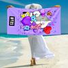 Bts Youthful Energy Towel Large Quick-Drying Microfiber soft S-Square Pants-s Beach Towel for Travel Fitness Bathing Camping. 0730s122