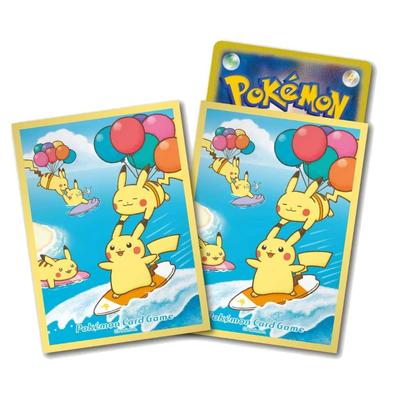 Nintendo Pokémon Card Game Deck Shield Surfing Pikachu and Flying Pikachu