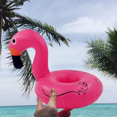 Zwaan Drijvende Onderzetters Draagbare Zwaan Drankglashouder Water Opblaasbare Onderzetters voor Vakantie Verjaardagsfeest