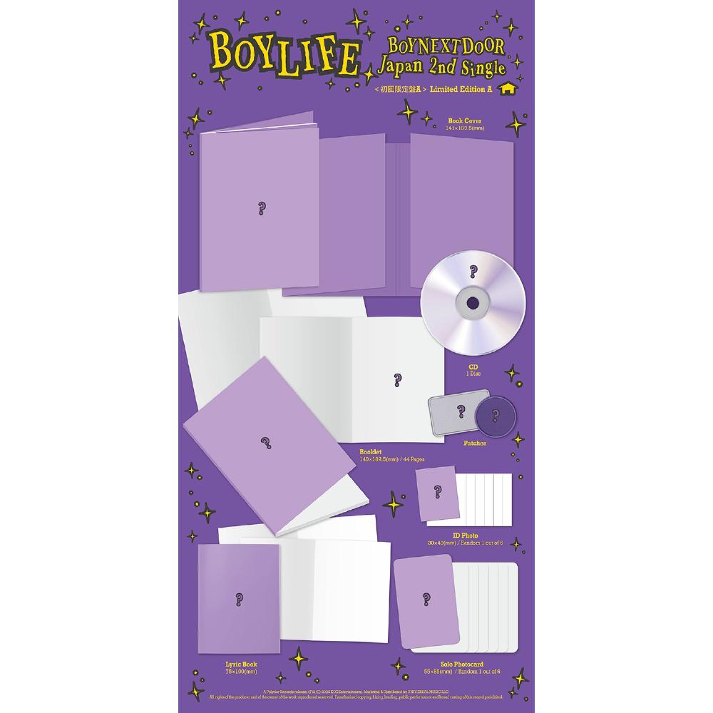 Pre-order BOYNEXTDOOR JAPAN 2nd Single BOYLIFE Limited Edition & Weverse POB