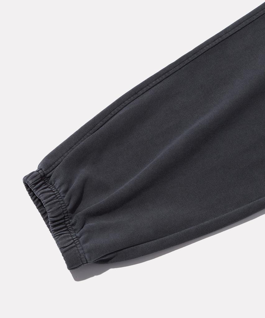 REEBOK Garment-Dyed Relaxed Fit Wide Jogger Pants - Dark Grey