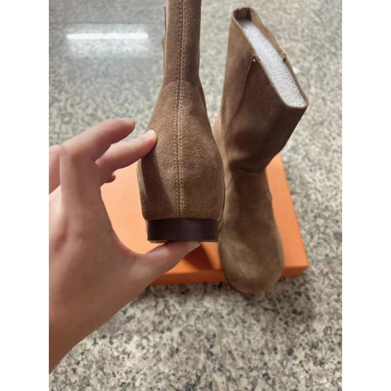 

Женские туфли с внутренней высотой из натуральной кожи в стиле ретро с круглой головкой и мягкой поверхностью Martin boots 39 зелёный