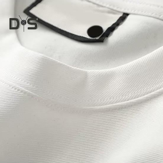 Pánské tričko s kulatým výstřihem, krátkým rukávem, ležérní topy s knoflíkovým lemem, měkké lehké pulovrové topy, domácí posilovna, streetové oblečení