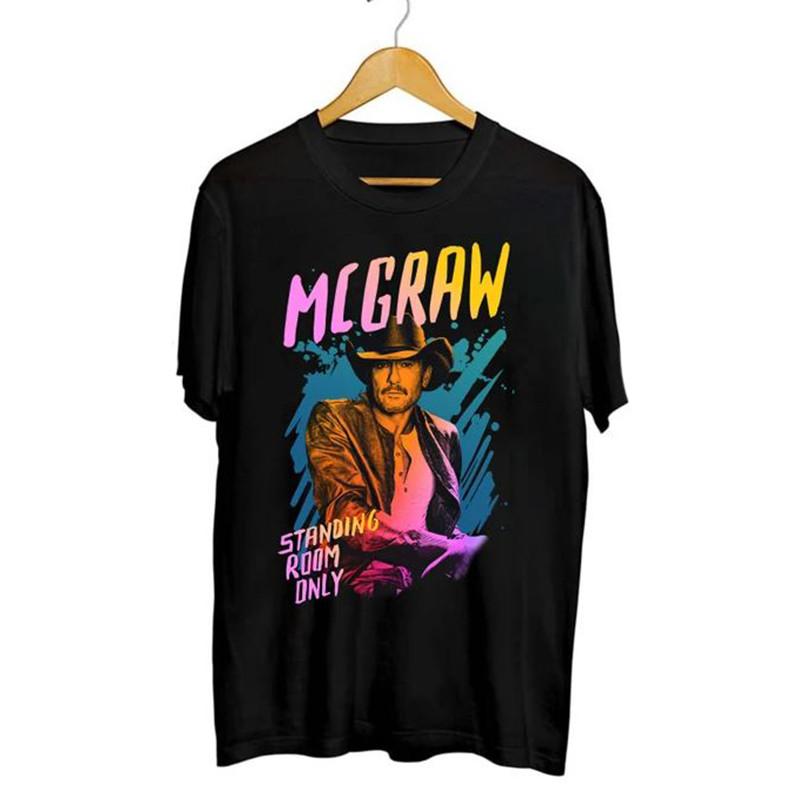 Tim McGraw Standing Room Only Tour 2024 Unisex T-Shirt All Size S-5XL Unisex T-Shirt XXL