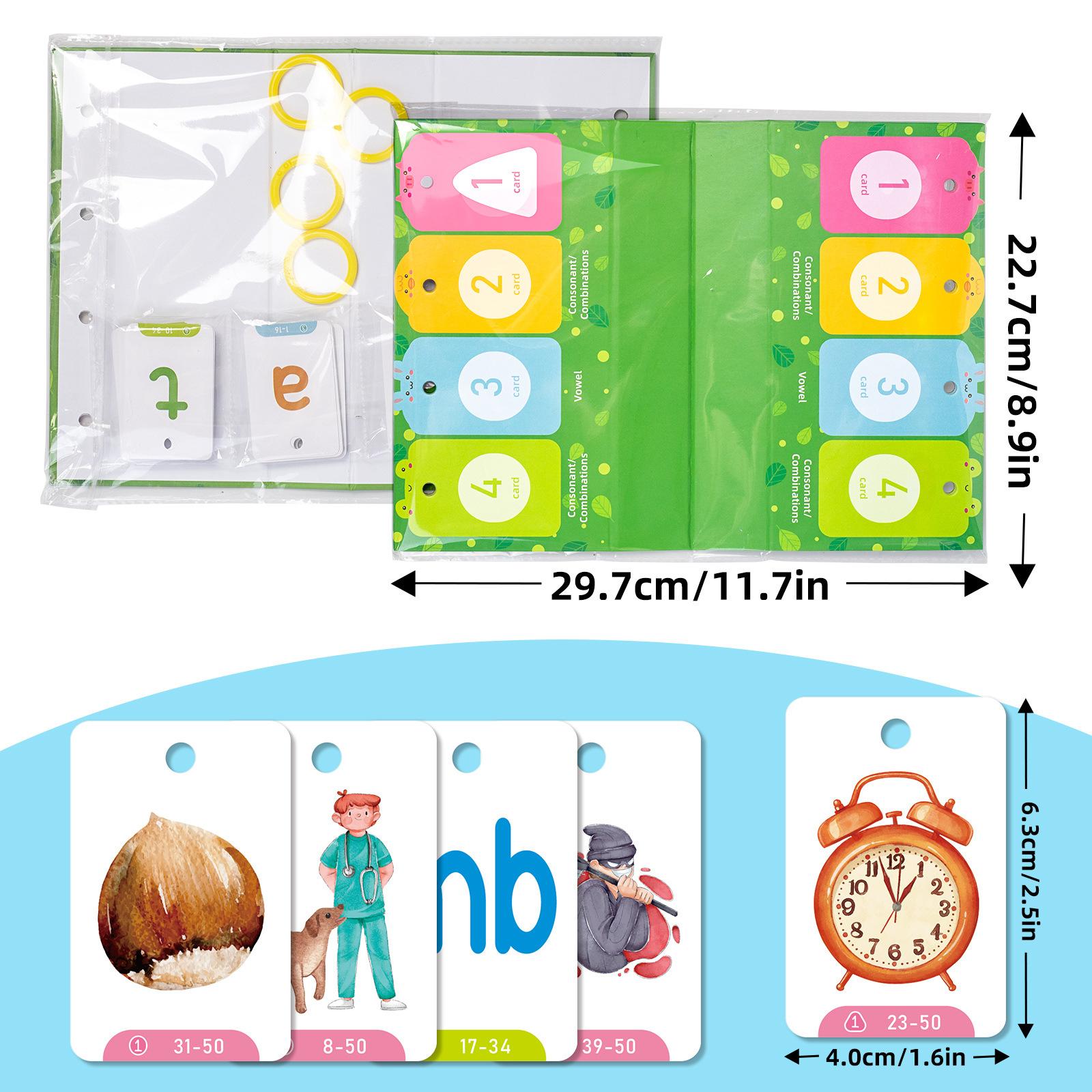 

Children s Table Model Visual Word Education Card 129PCS Early Enlightenment Graphic Cognitive Word Card Educational Toys