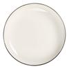 Plate Vegetable Plate Household Simple Ceramic Plate Retro Style Tableware Round Plate Dining Plate Salad Plate Breakfast Plate