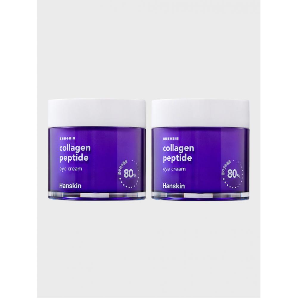 Hanskin Collagen Peptide Eye Cream For Face 80ml X 2 2 [B0008212]
