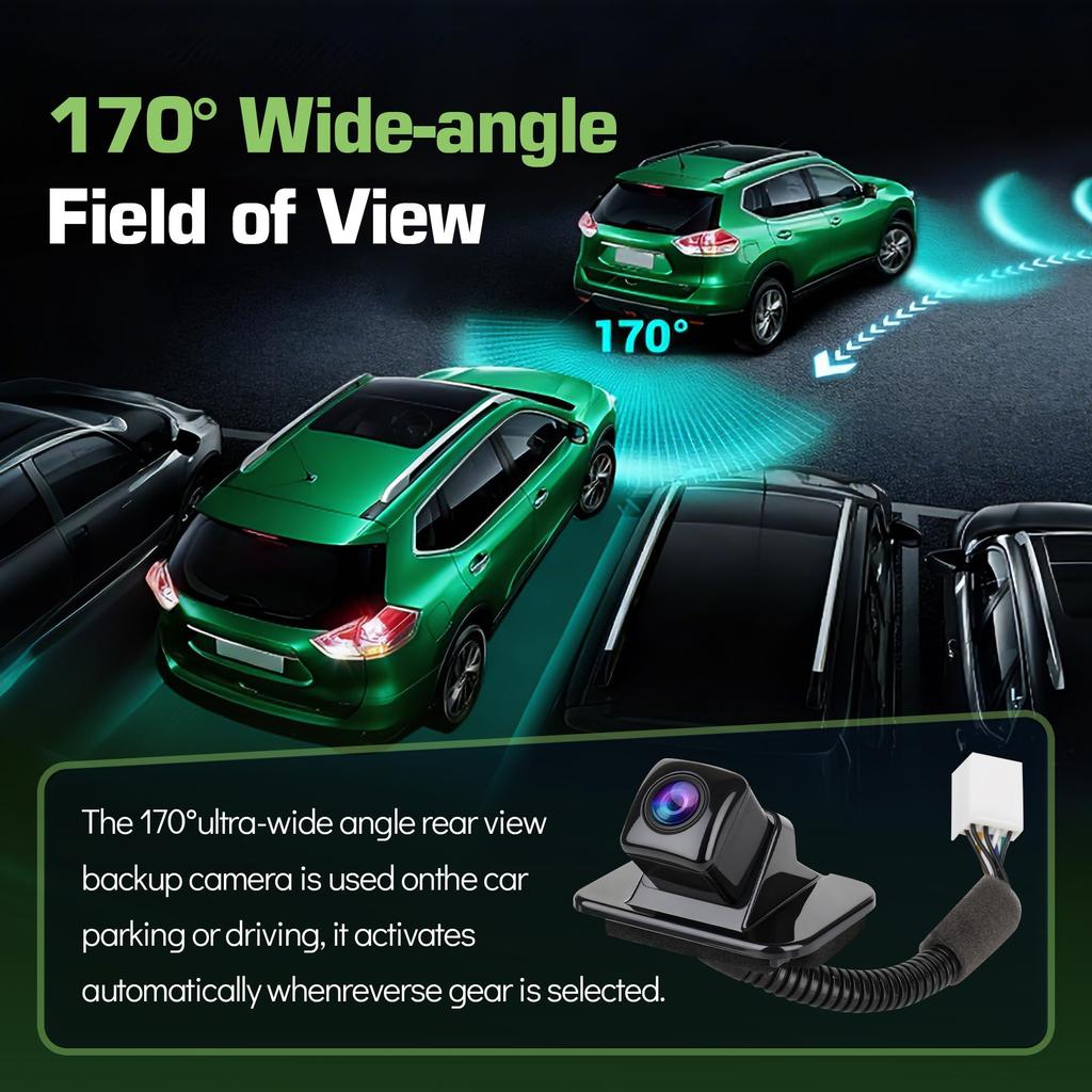 Backup Camera for Honda Accord Sedan EX-L 2014 2015 2016 2017 Replaces 590-440,39530T2AA21,39530T2AA31,39530-T2A-A21