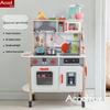 Kids' Wooden Kitchen Set with Sound and Light - Role-Playing Cooking Toys for Early Education