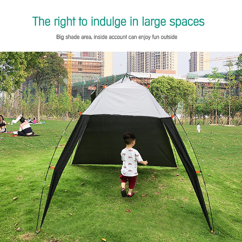 Cort de Plajă Umbrar Adăpost de Soare Adăposturi de Soare Portabile Baldachin Ușor Corturi de Plajă pentru Plajă Pescuit