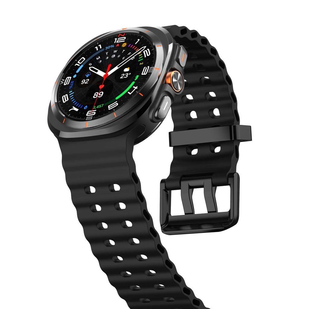 Band For Samsung Galaxy Watch Ultra 47mm Sports Silicone Strap Bracelet For Galaxy Watch Ultra Watchband Accessories