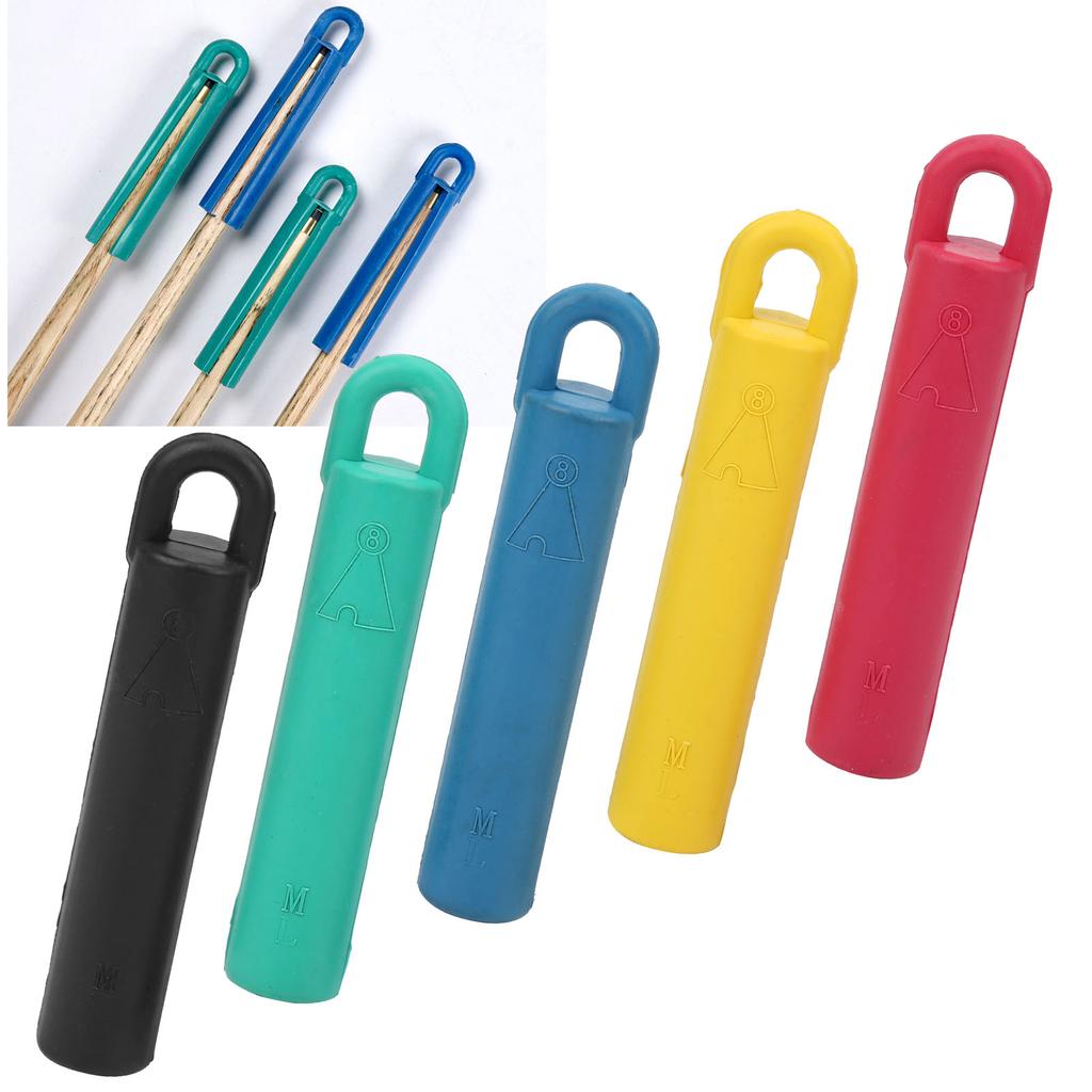 2 Set Biljardköspets Hängklämma Hållare Biljardbord Kö Gummihängare Riktare