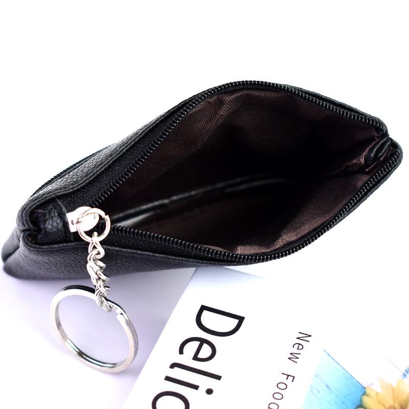 Porte-monnaie pour femmes couleur macaron: Sac à clés mignon, minimaliste, mini et porte-cartes élégant