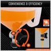HORUSDY No-Spill Coolant Funnel Kit, Spill Proof Funnel Bleeder With Adapters. Universal Fitment
